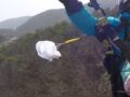 텐덤 보조낙하산 산개